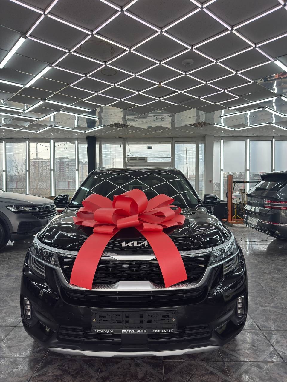 Привезли автомобиль Kia Seltos 2021 года
