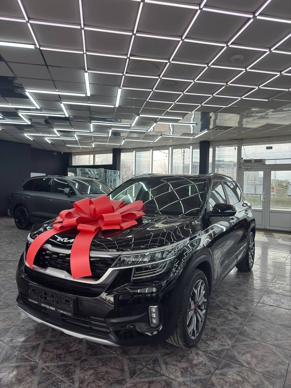 Привезли автомобиль Kia Seltos 2021 года