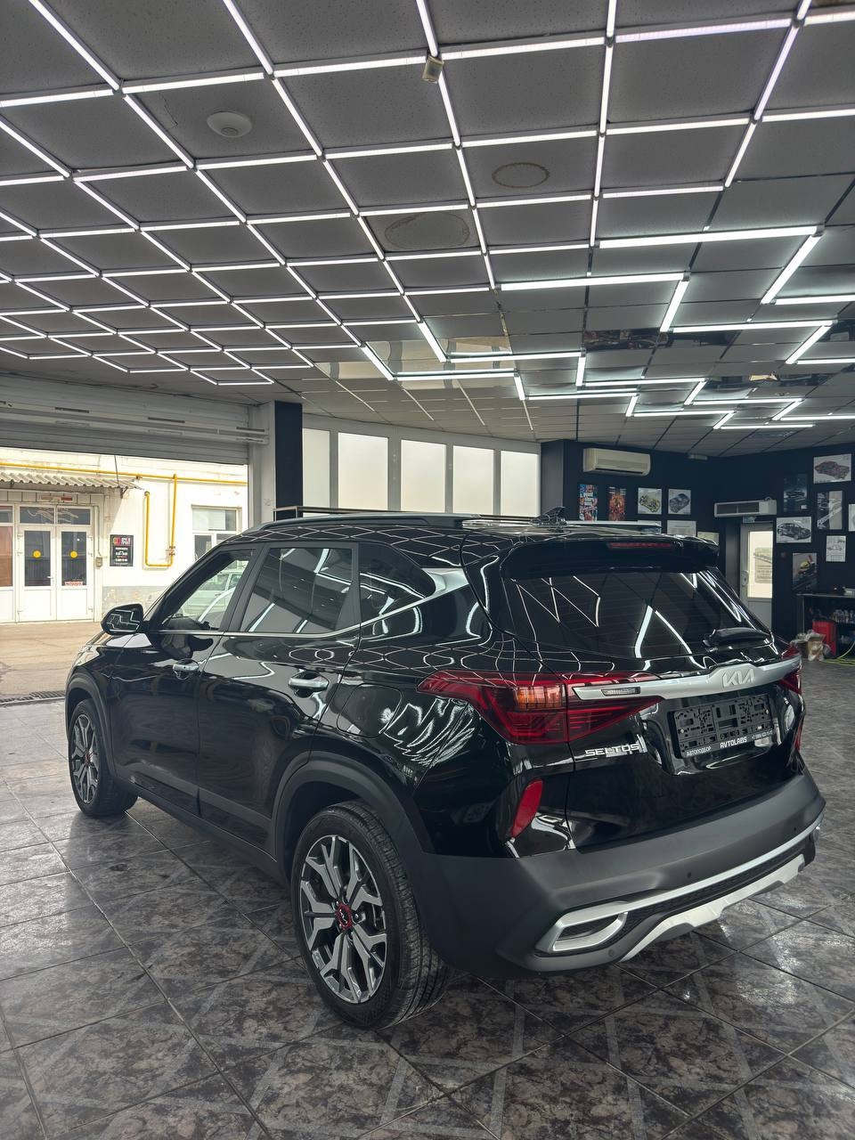 Привезли автомобиль Kia Seltos 2021 года