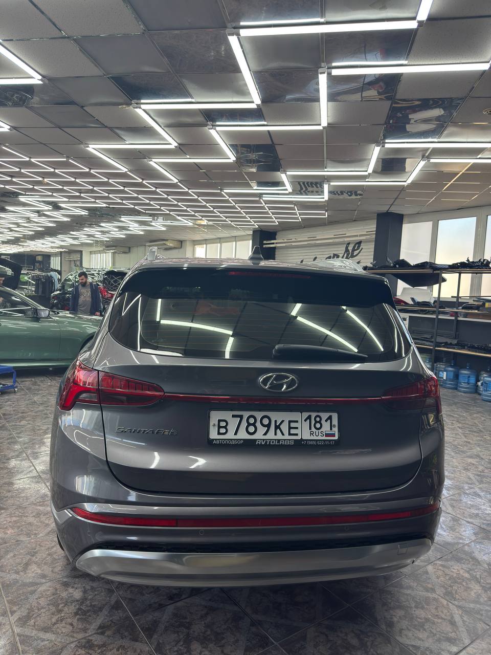 Привезли автомобиль Hyundai Santa Fe