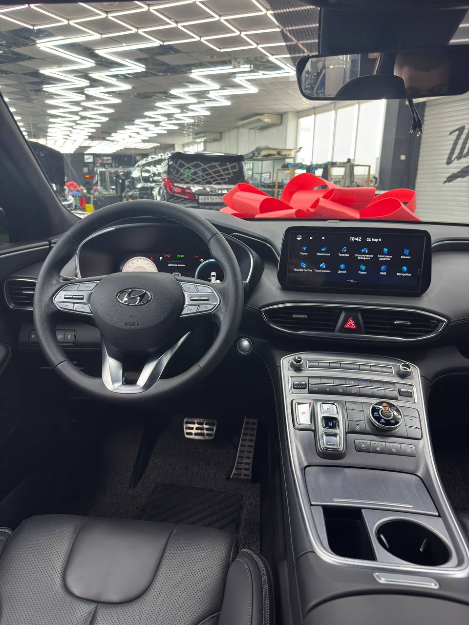 Привезли автомобиль Hyundai Santa Fe