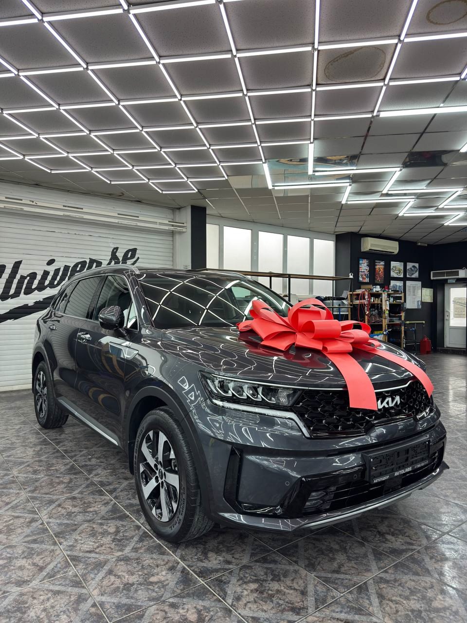 Привезли автомобиль Kia Sorento
