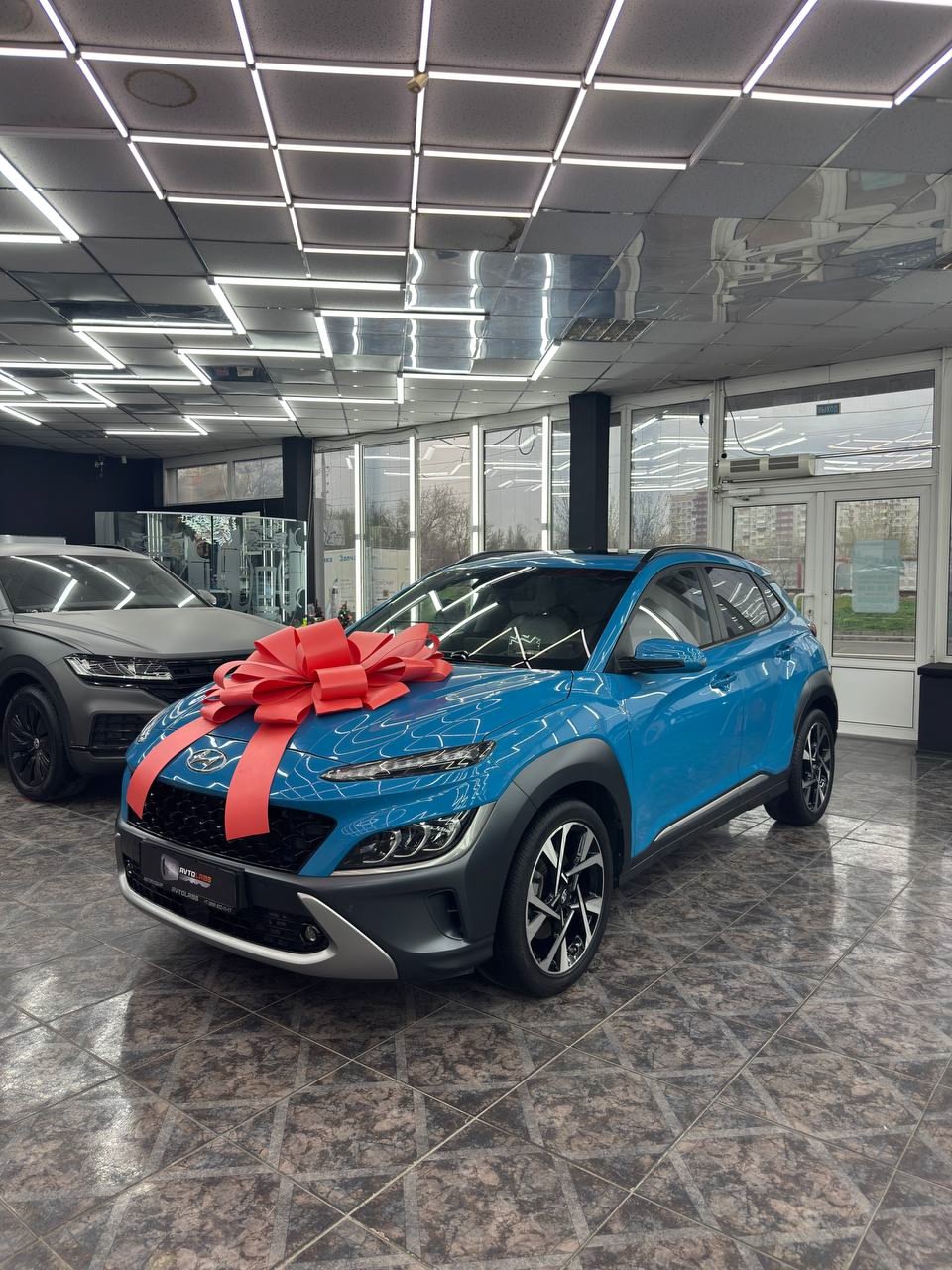 Привезли автомобиль Hyundai Kona