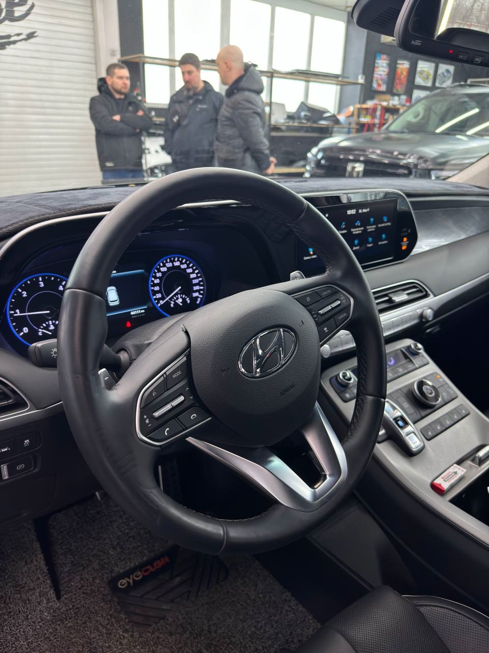 Привезли автомобиль Hyundai Palisade