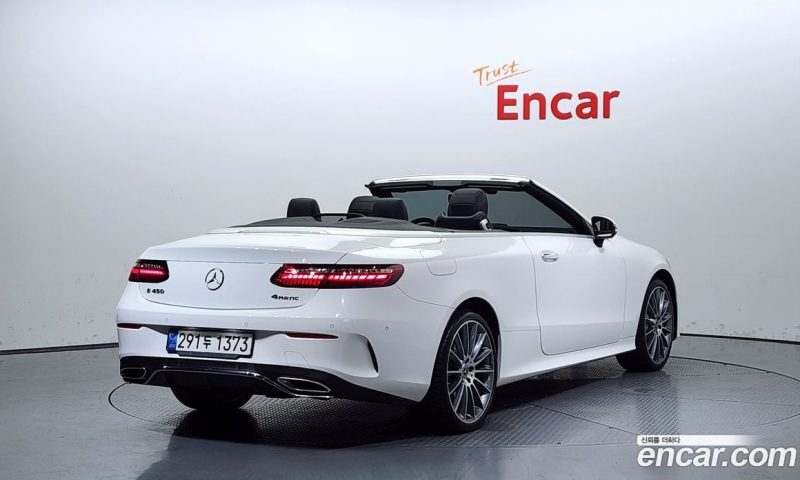 Mercedes Benz E-Class E450 4MATIC Cabriolet