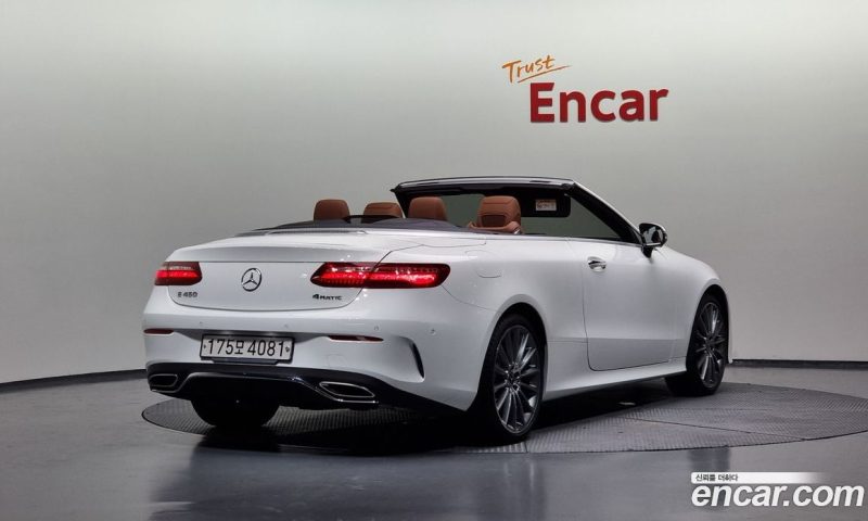 Mercedes Benz E-Class E450 4MATIC Cabriolet
